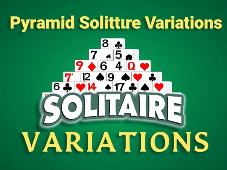 Pyramid Solitaire Variations