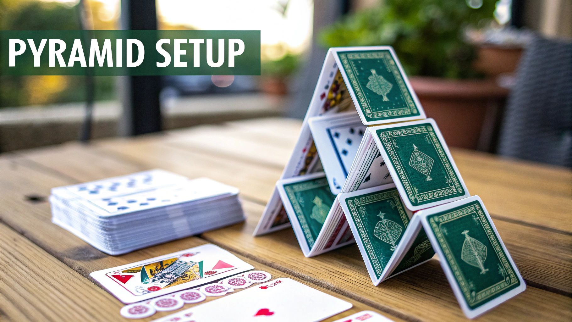 Pyramid Solitaire Setup